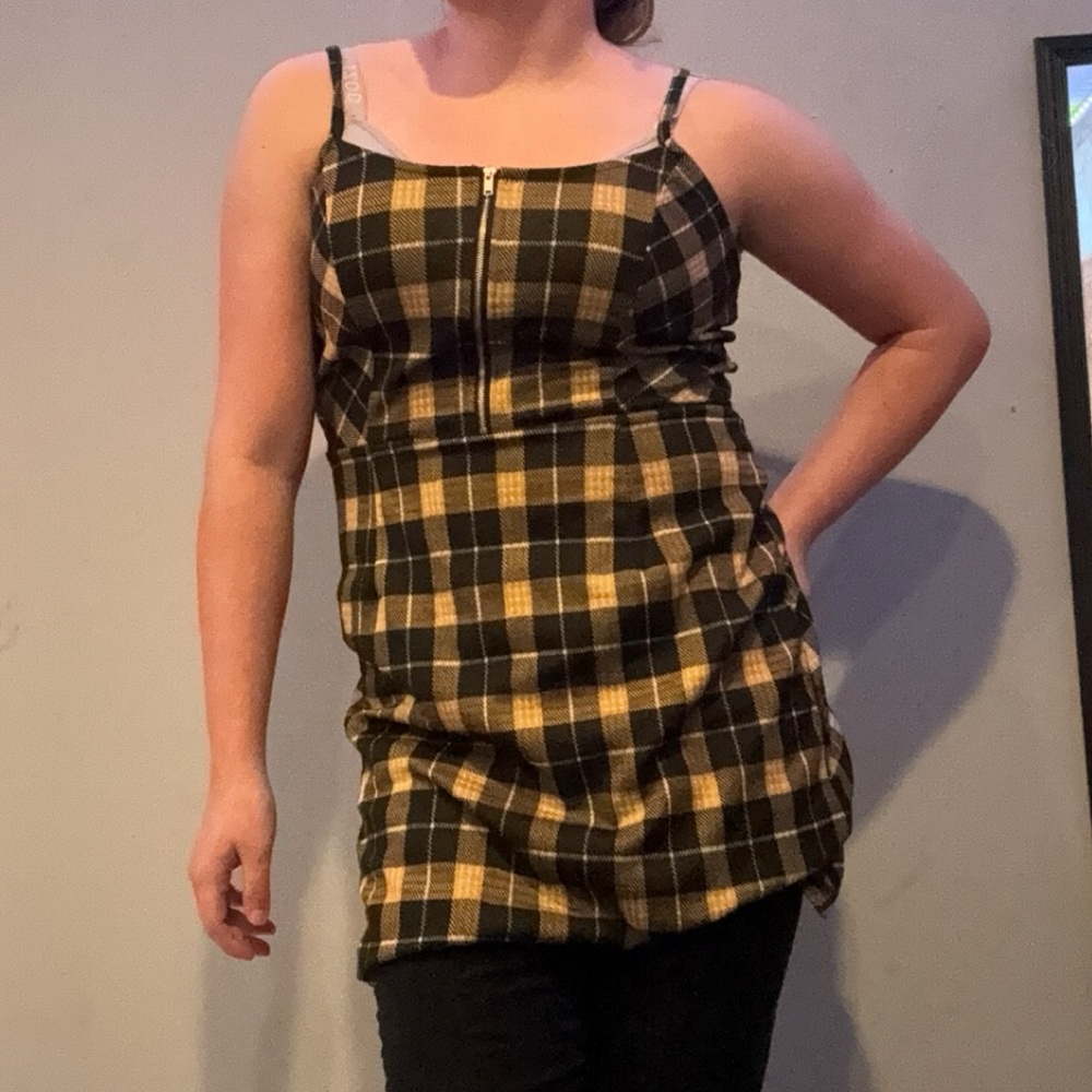 Flannel dress